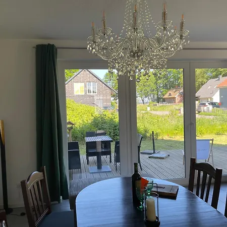Ferienhaus Mit Wasserblick Am Nationalpark, Klausdorf, Ca 250M Bis Zur Badestelle